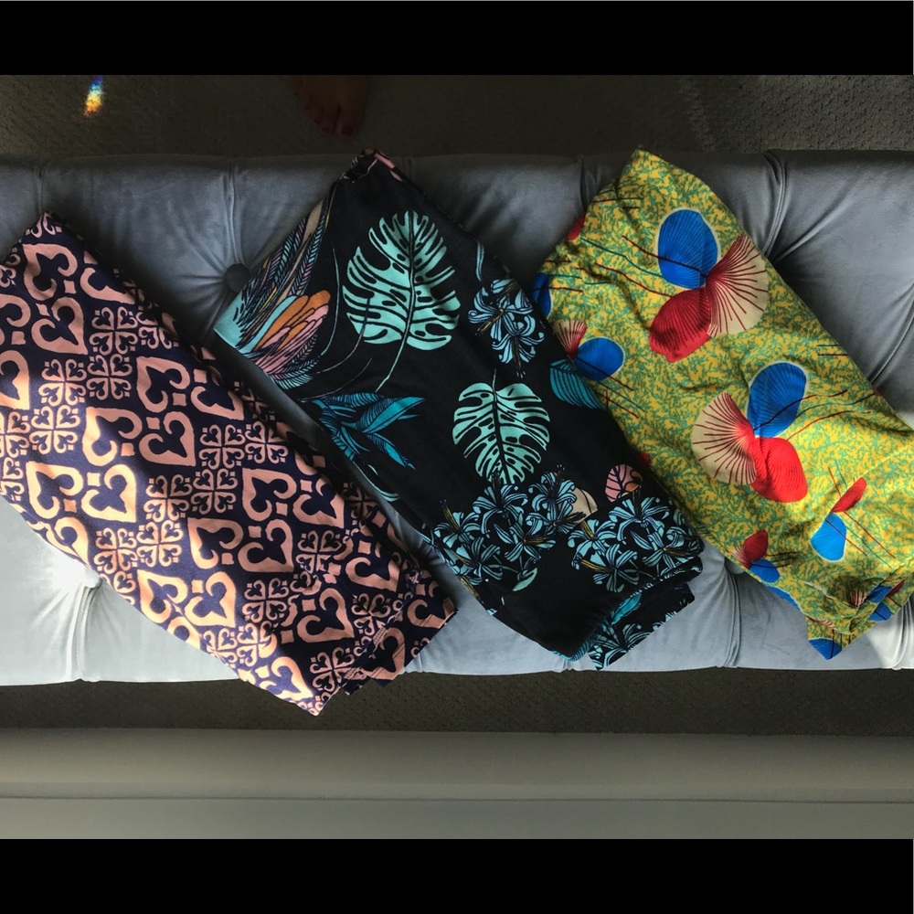LuLaRoe leggings set of 3